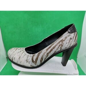 Donald J Pliner Italy Women's Size 10 M Zebra Print High Heel Shoes